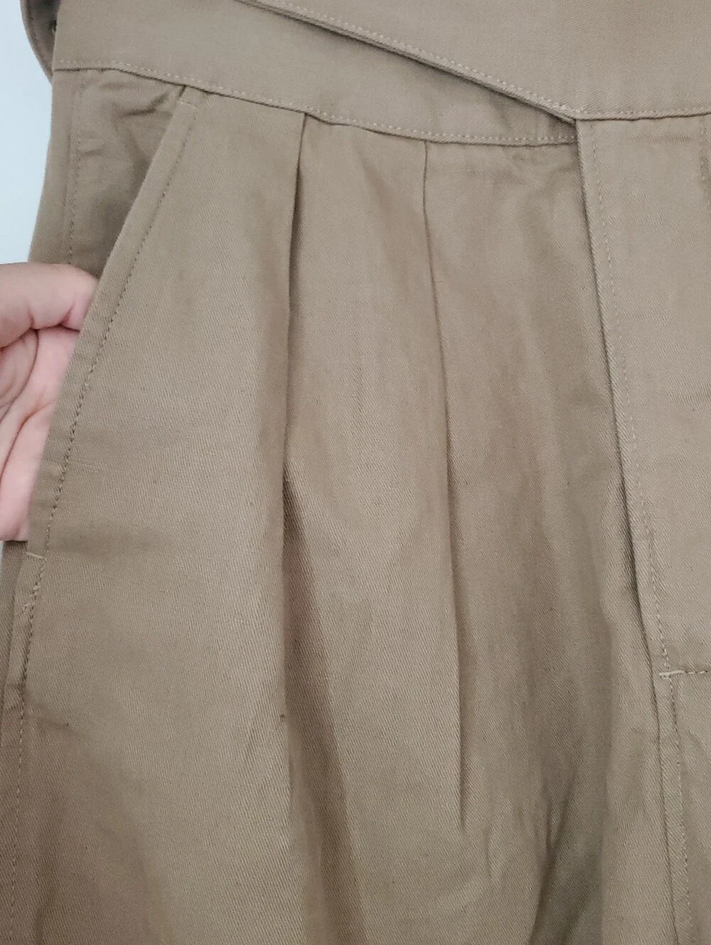 Banana Republic Heritage Explorer High waist Linen Blend Pant Size 4 Ultra High